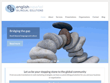 Tablet Screenshot of englishespanol.com